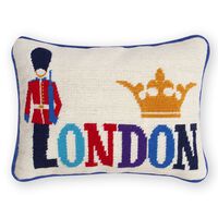 Jet Set London Pillow, small